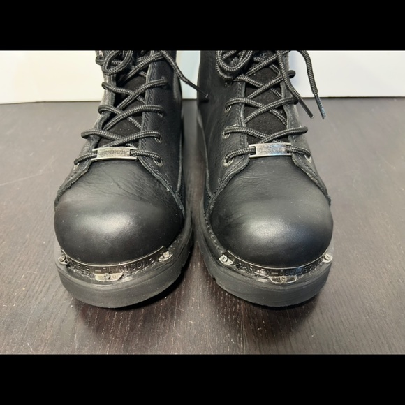 Harley Davidson Chipman Leather Motorcycle Riding Boots Black Mens 11 main image 13